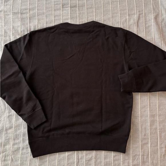 OVO Black Crew Neck Sweater with Gold Logo - Picture 4 of 16